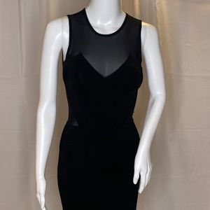 Sheer sexy midi dress